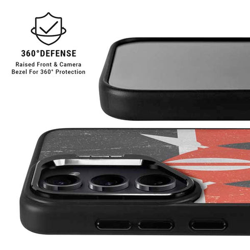 Kenya Flag Distressed Galaxy S25 Ultra Kickstand Case